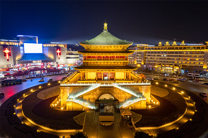 天吶！古建筑亮化夜景竟然這么漂亮